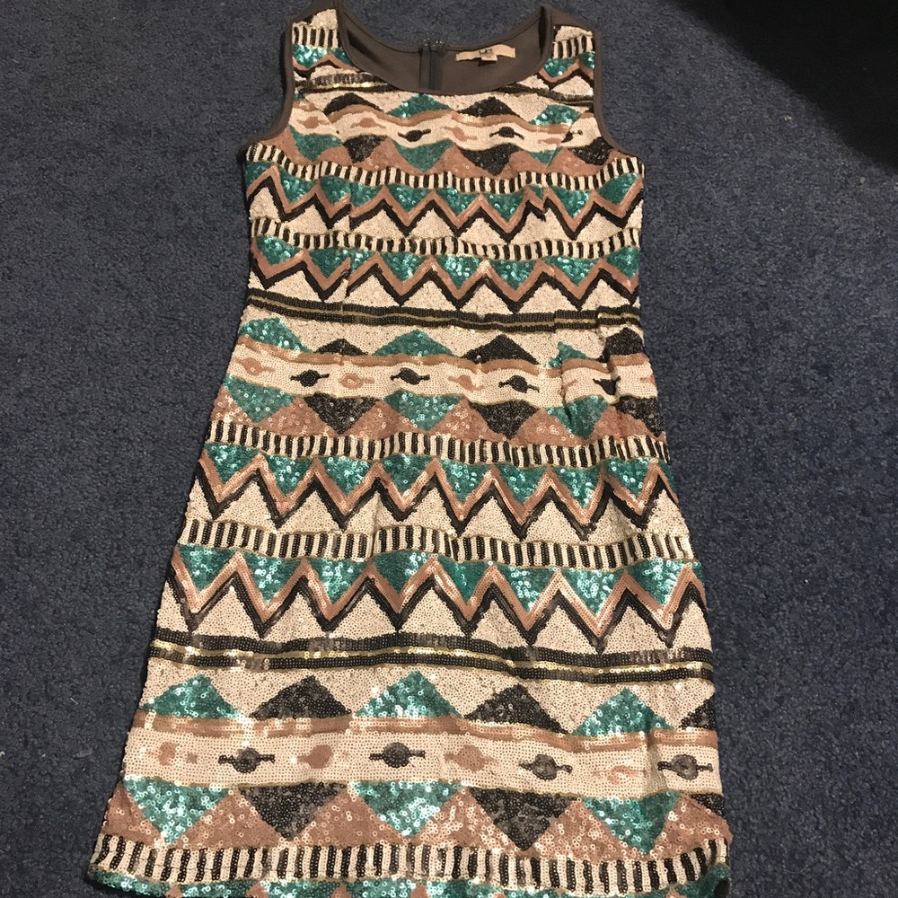 Sequin mini dress
